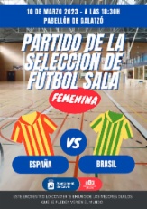Imatge Espanya vs. Brasil de futbol sala femení